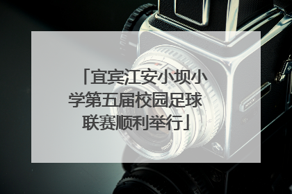 宜宾江安小坝小学第五届校园足球联赛顺利举行